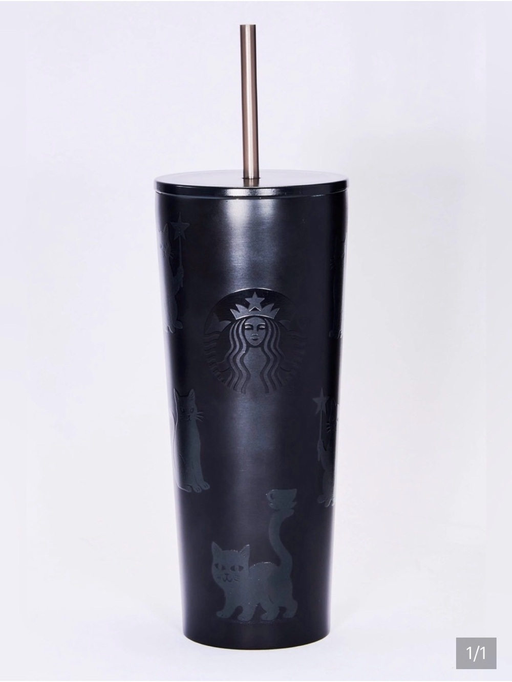 Starbucks Black Cat Tumbler
